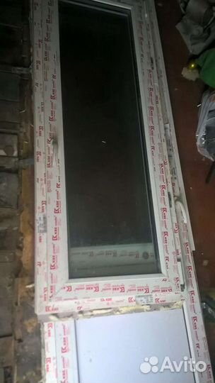 Балконный блок кбе с дверью60 и окном70