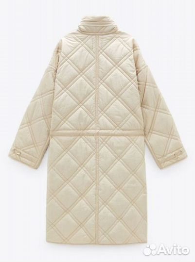 Стеганое пальто Zara Limited Edition, L