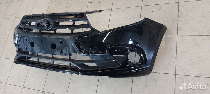 Передний бампер Лада Гранта FL