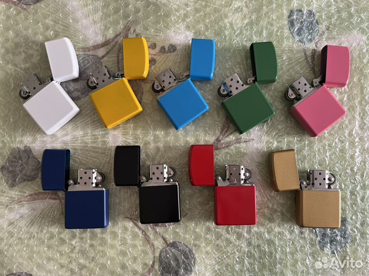 Бензиновая классическая кремниевая зажигалка