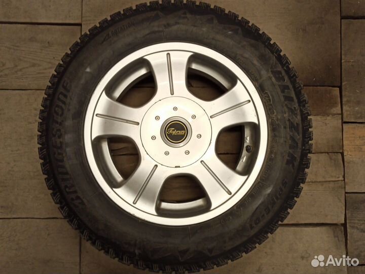 Литье r14 4x100/114 с зимней резиной