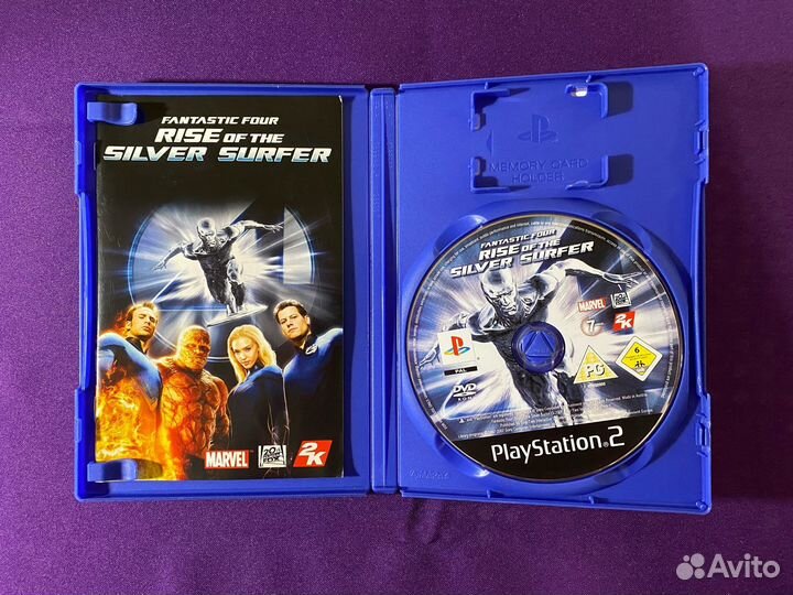 Fantastic Four: Rise of the Silver Surfer для PS2