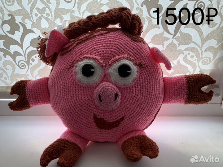 Вязаные игрушки ручной работы