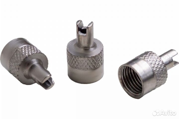 Колпачок на шинный вентиль нипель с ключом металл