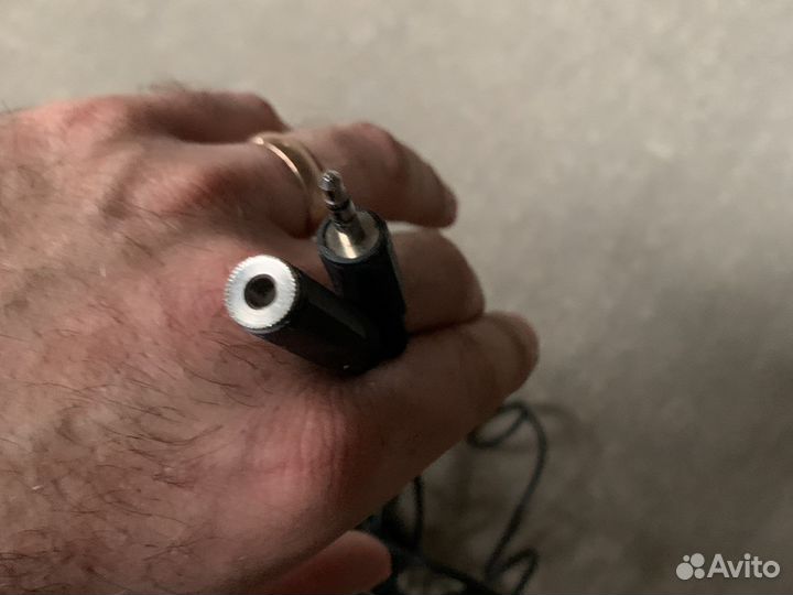 Кабель переходник на выход jack 3.5 mm и вход