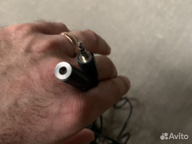 Кабель переходник на выход jack 3.5 mm и вход
