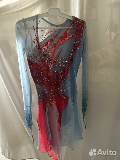 Платье для фигурного катания 140-146