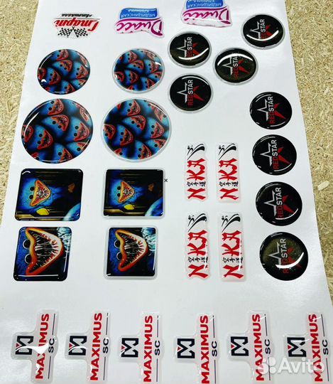 Широкоформатная печать, баннеры, стикеры, стикерпа