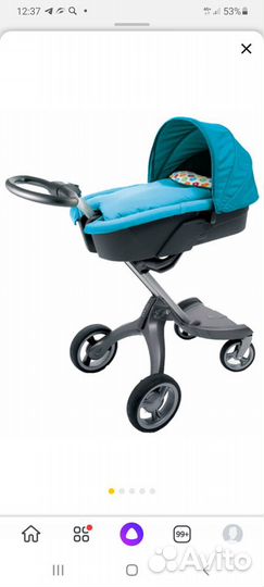 Коляска stokke xplory 2 в 1