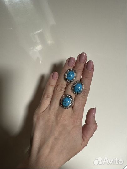 Натуральная бирюза