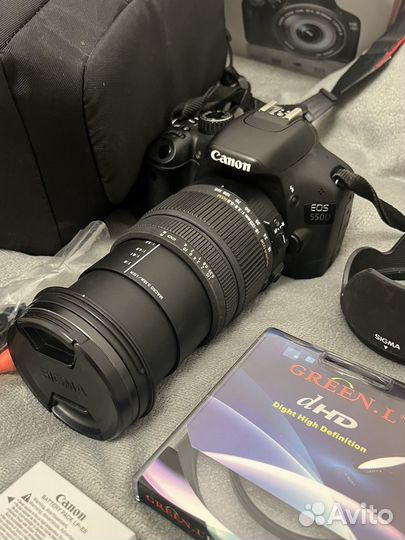 Зеркальный фотоаппарат canon