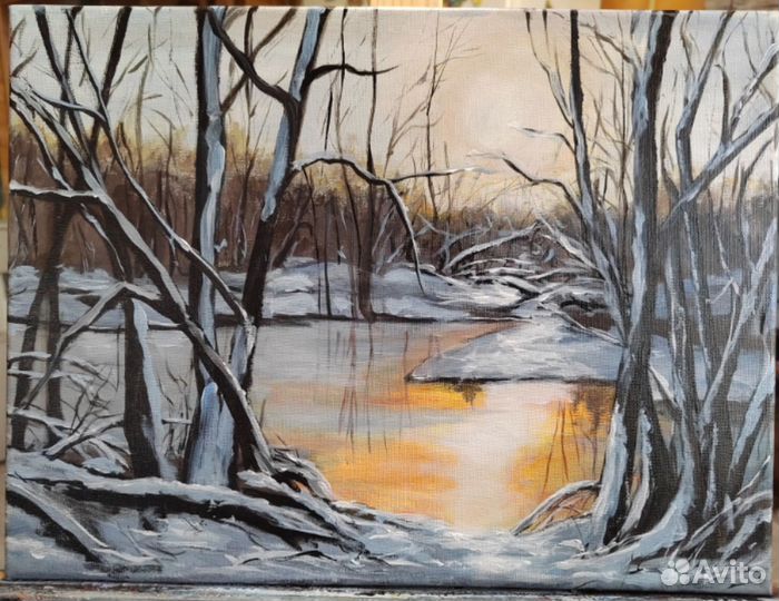 Картина маслом на холсте