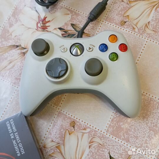 Геймпад xbox 360 проводной