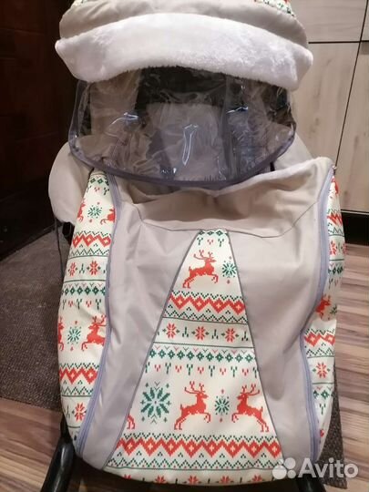 Детские санки коляска бу