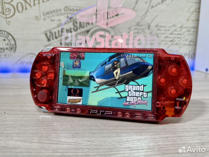 PSP 3008 + игры, прошивка