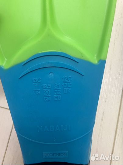 Ласты decathlon 31/32