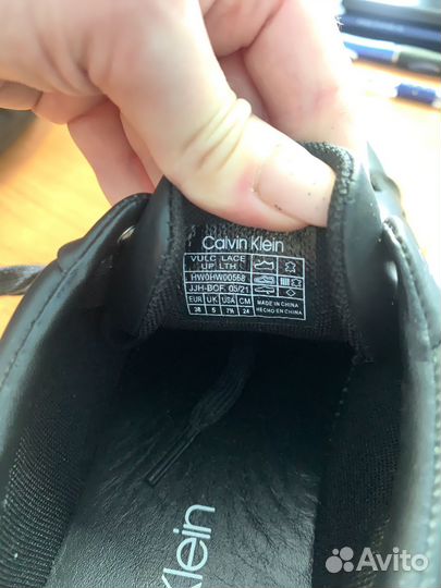 Кеды calvin klein 38 оригинал
