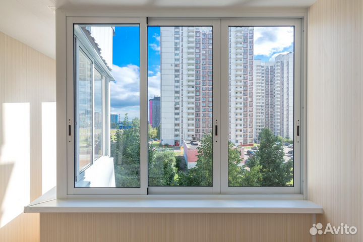 Пластиковые окна veka(трехстворчатые)