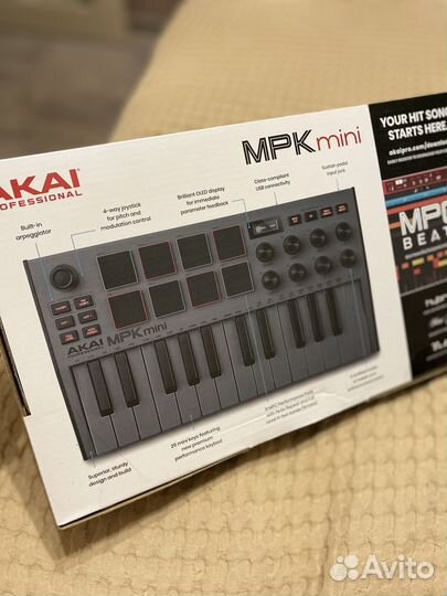 Миди клавиатура akai MPK Mini 3