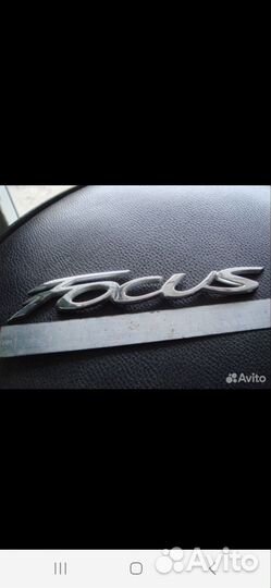 Фокус 3 эмблема задняя Ford Focus 10-19