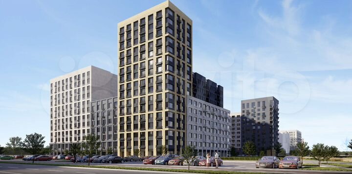 Квартира-студия, 23,5 м², 2/16 эт.