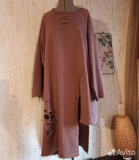 Туника толстовка Бохо