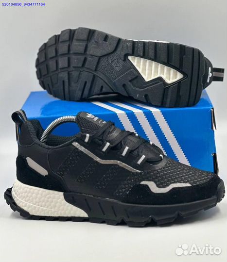 Кроссовки Adidas ZX 1000 Black (Арт.84413)