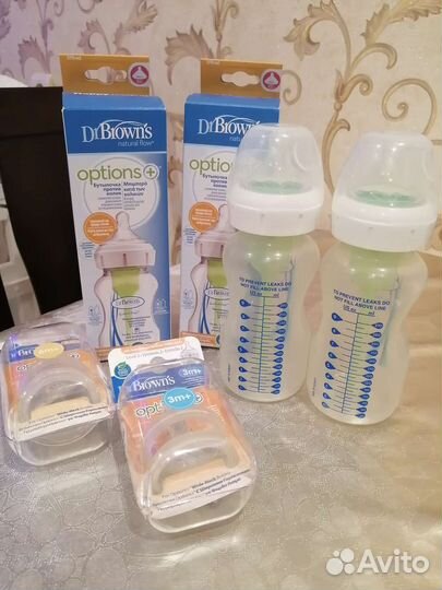 Бутылочка Dr brown options+ антиколиковая