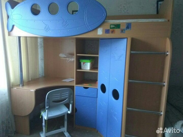 Кровать чердак