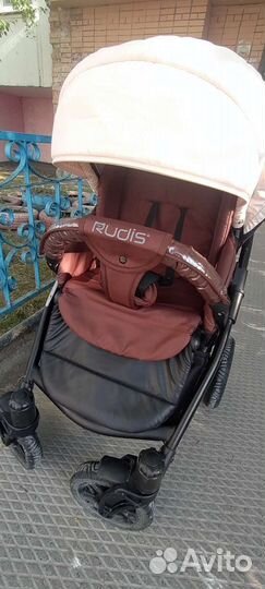 Коляска 3 в 1 rudis plus