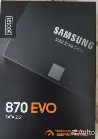 SSD samsung 870 evo 500gb
