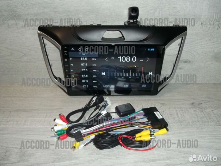 Магнитола 2DIN Hyundai Creta Android с камерой