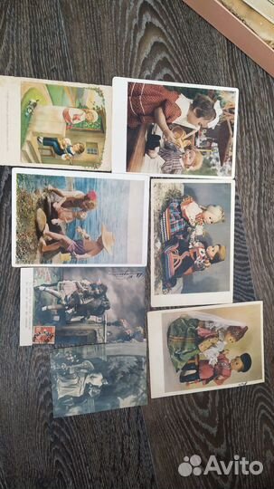 Открытки винтажные СССР и старинные