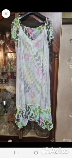 Женское платье шифон 50-52 р