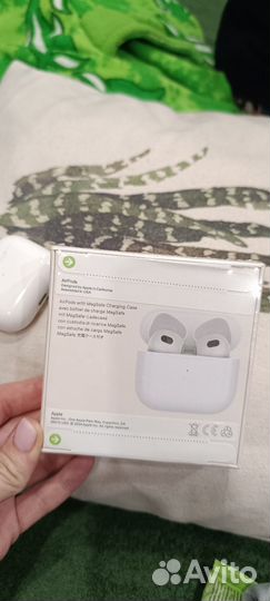 Новые наушники беспроводные airpods реплика