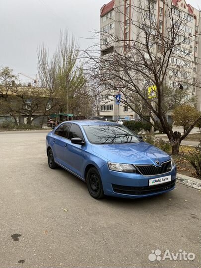 Skoda Rapid 1.6 МТ, 2017, 215 000 км