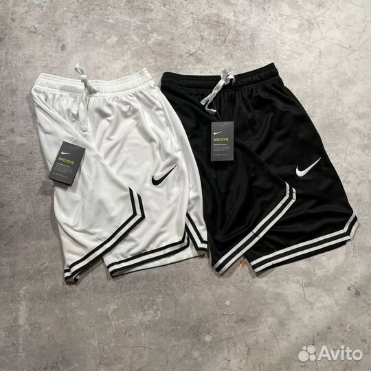 Шорты Nike черные/белые (Арт.98592)