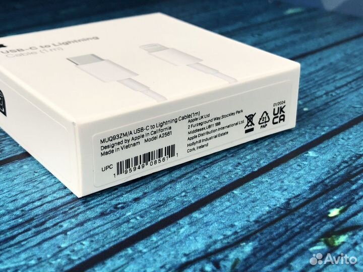 Шнур на iPhone usb c - lightning оригинал