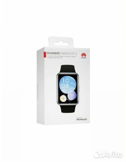 Браслет Huawei watch Fit 2 - Black - Новые