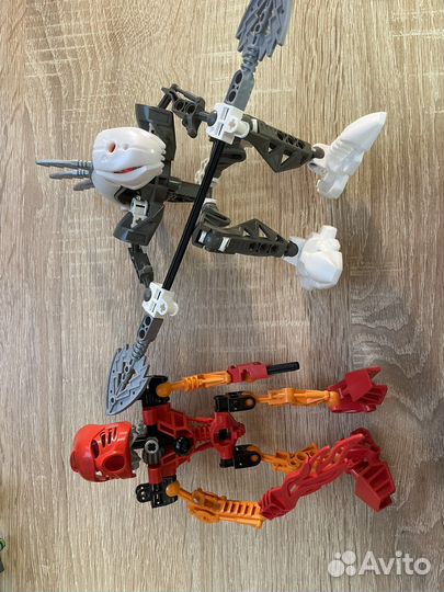 Lego Bionicle лот Tahu 8534, Rahkshi Kurahk 8588