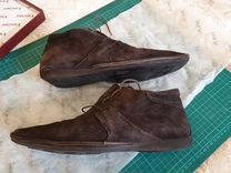 Ботинки 42-43 коричнев. замша francesco donni