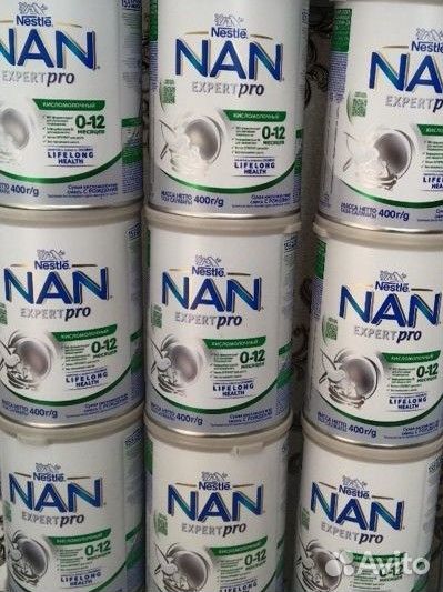 Нан кисломолочный 0- 12