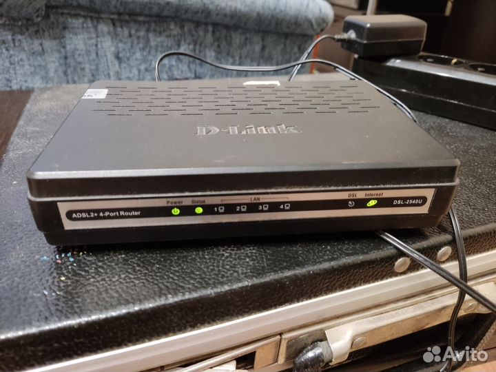 Модем роутер D-Link DSL-2540U