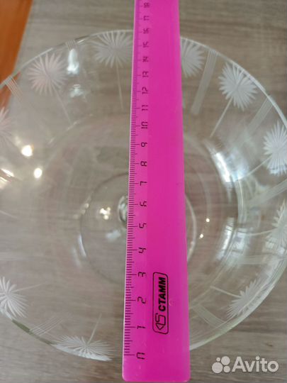 Ваза для фруктов на ножке СССР