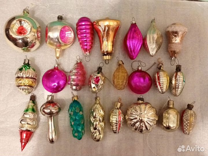 Елочные игрушки из СССР