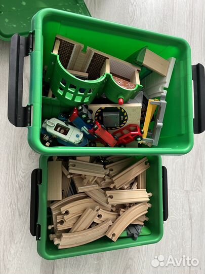 Деревянная железная дорога IKEA brio