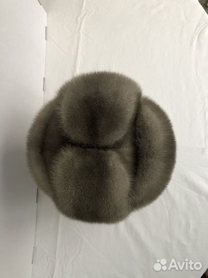 Шапка норковая мужская размер 56,58