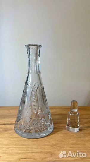 Хрустальный графин СССР