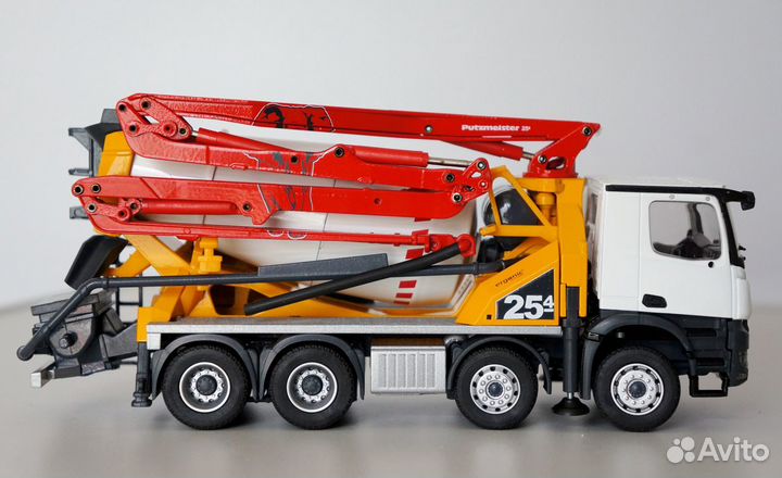 1/50 бетононасос бетономешалка миксер Mercedes
