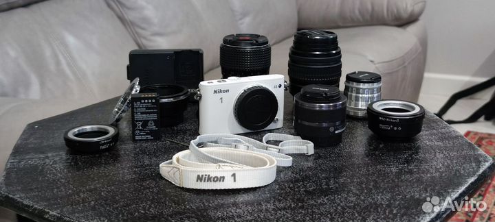 Nikon 1 j3 + nikkor 10-30mm + много допов
